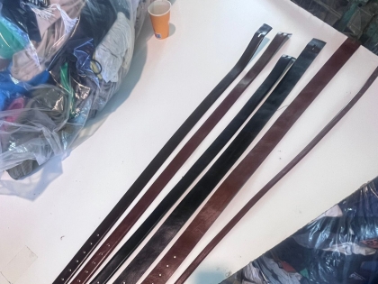 为 ZARA 生产的皮带。